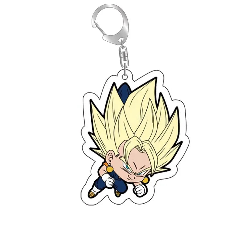 Dragon Ball Transparent Acrylic Double-Sided Printed Keychain