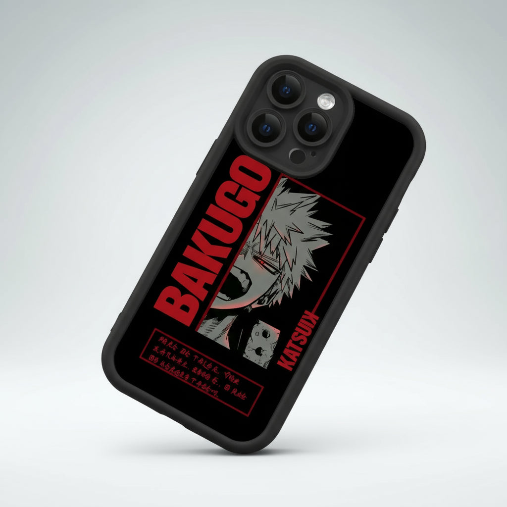 Katsuki Bakugo Phone Case For iPhone 16 15 14 Plus 13 12 11 Pro X XS XR Max case