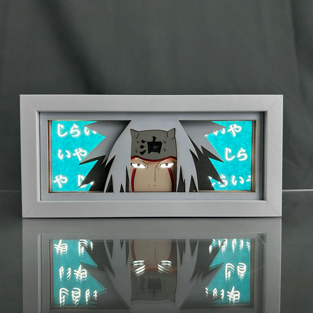 Naruto Lightbox Manga for Bedroom Decor Led Night Light Paper Lamp