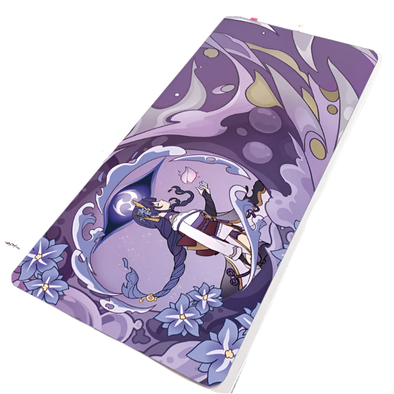 Genshin Impact Mouse Pad Non-slip Keyboard Desk Mat Mousepad