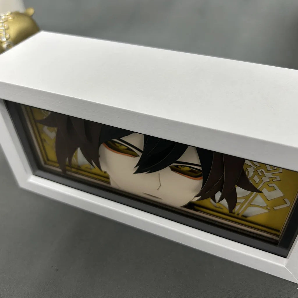 Genshin Impact Bedroom Room Night Light Box