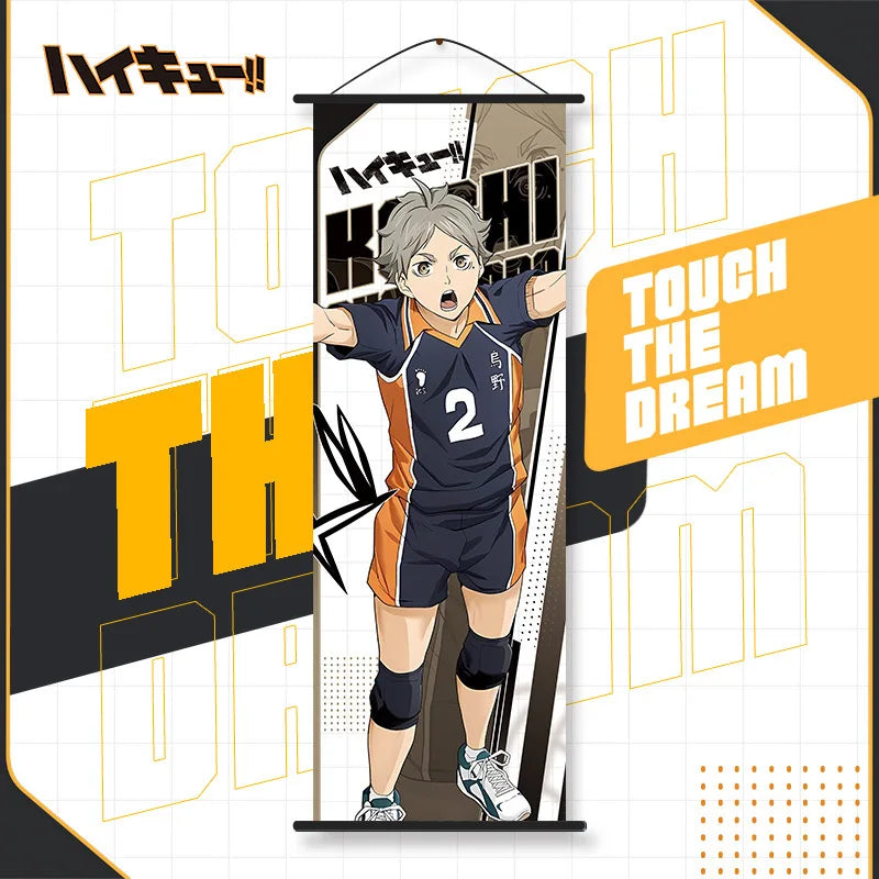 Haikyuu!! Hanging Posters Wall Paintings