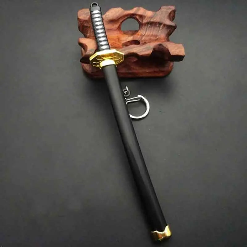 Mini Roronoa Zoro Samurai Sword Keychain