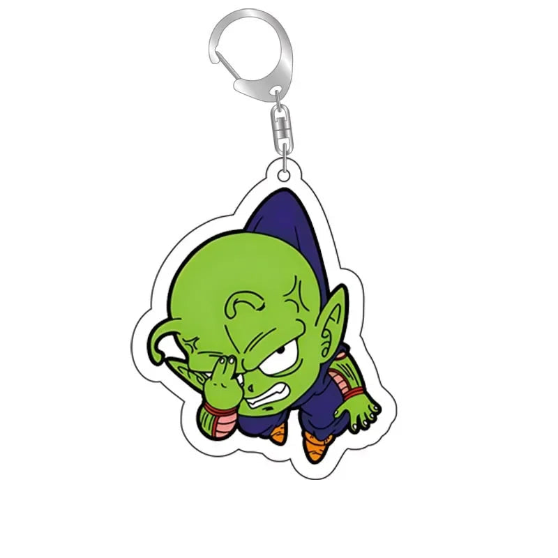 Dragon Ball Transparent Acrylic Double-Sided Printed Keychain