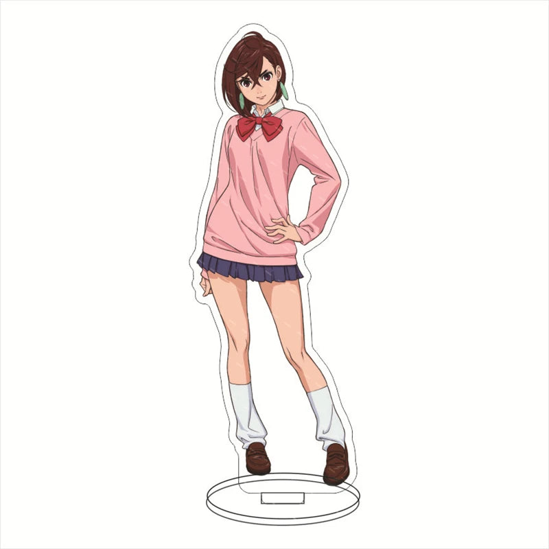 Dandadan Ayase Momo Takakura Ken 16cm Acrylic Stand Model