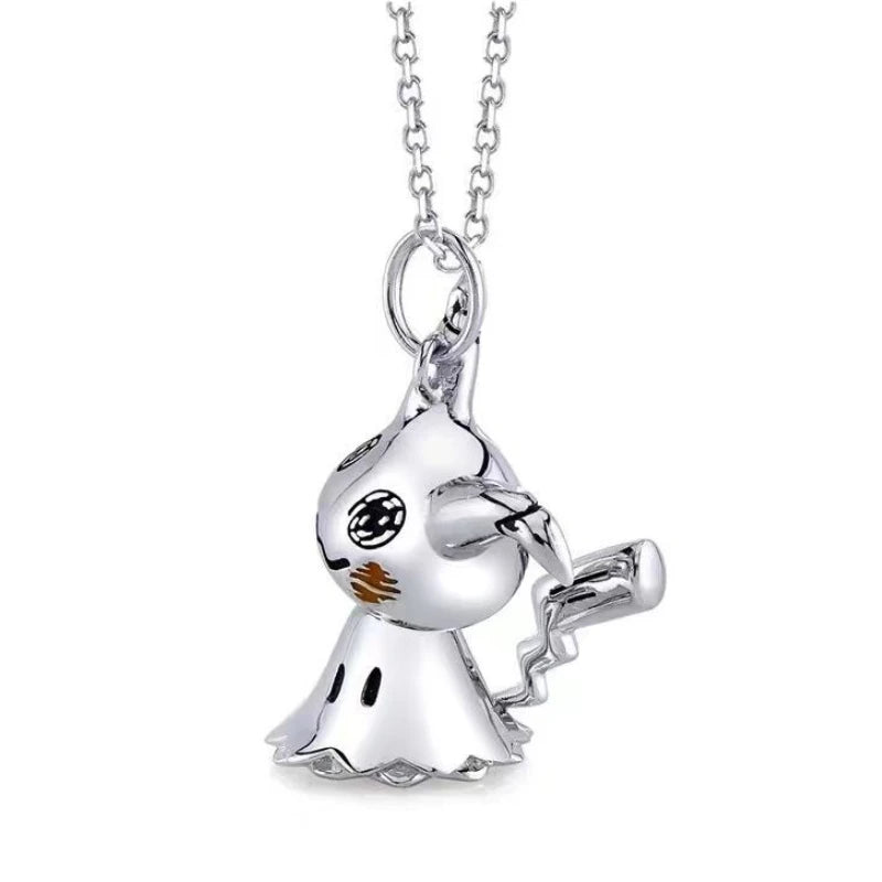 Pokemon Mimikyu Necklace For Man Woman Rock Punk Neck Chain