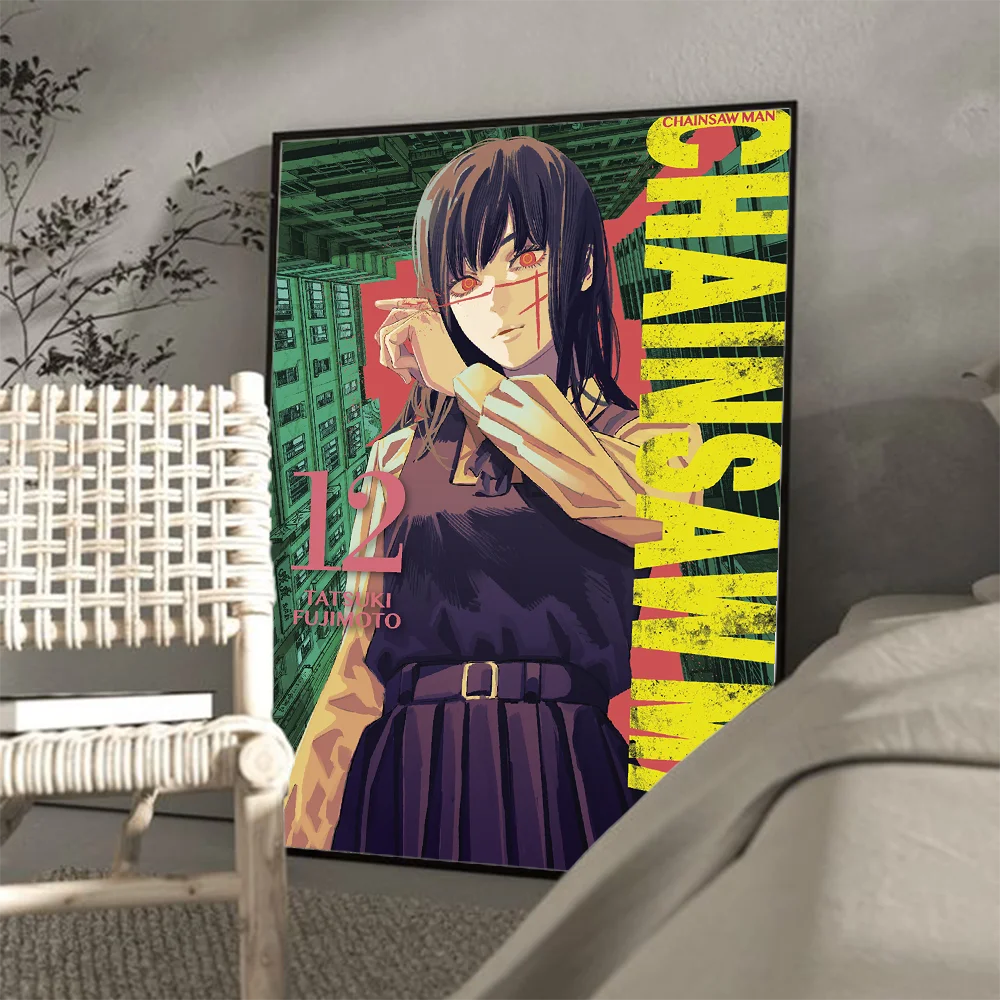 Chainsaw Man Poster Classic Vintage Posters Wall Decor