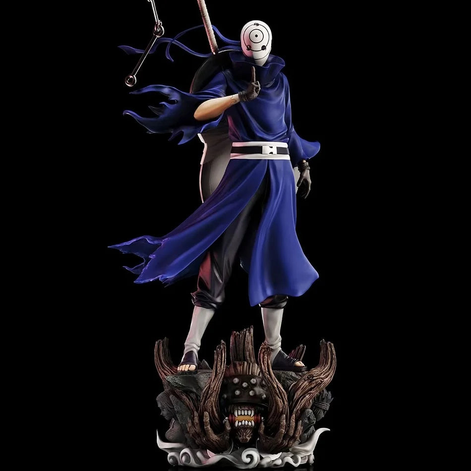 22cm Uchiha Obito Action Figures double headed Statue PVC Collection Figurine