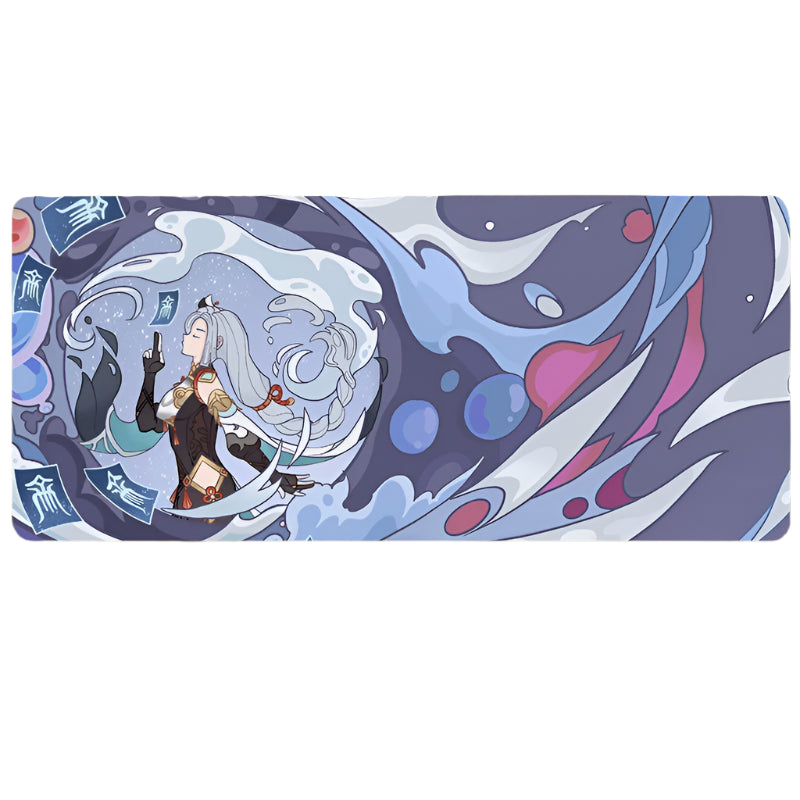 Genshin Impact Mouse Pad Non-slip Keyboard Desk Mat Mousepad