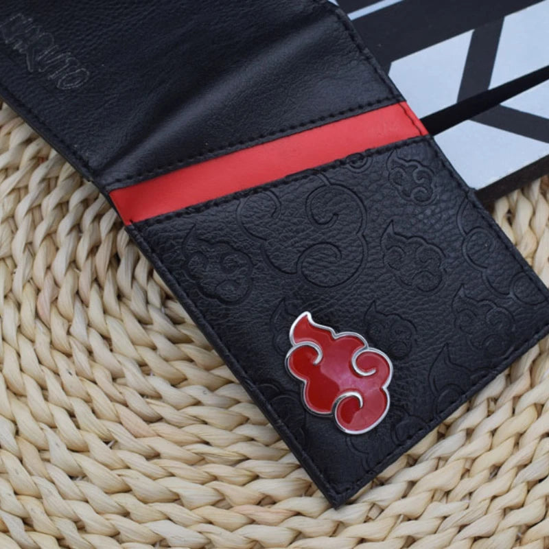 Akatsuki organization red cloud wallet