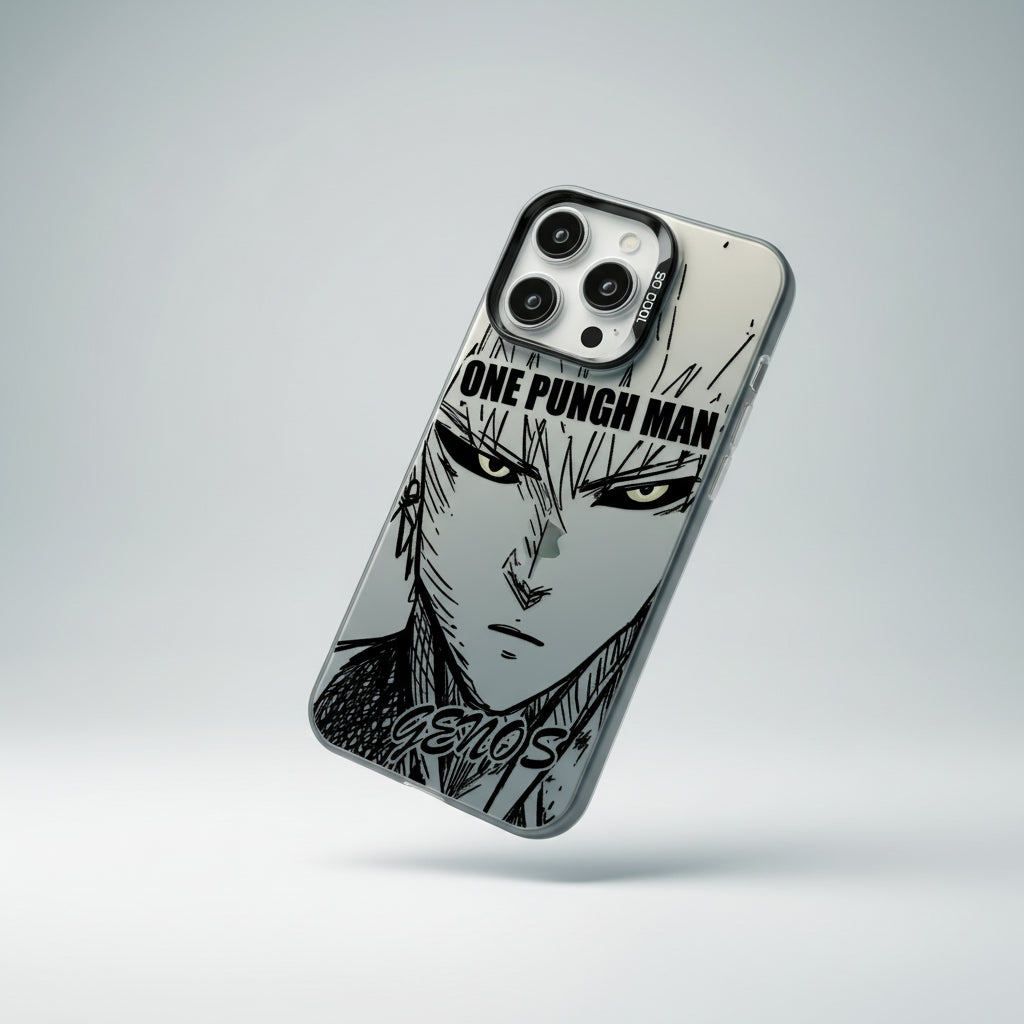 One Punch Man Phone Case For iPhone 17 16 15 14 13 12 11 mini Pro Max Air Plus Anti Fall Matte phone case