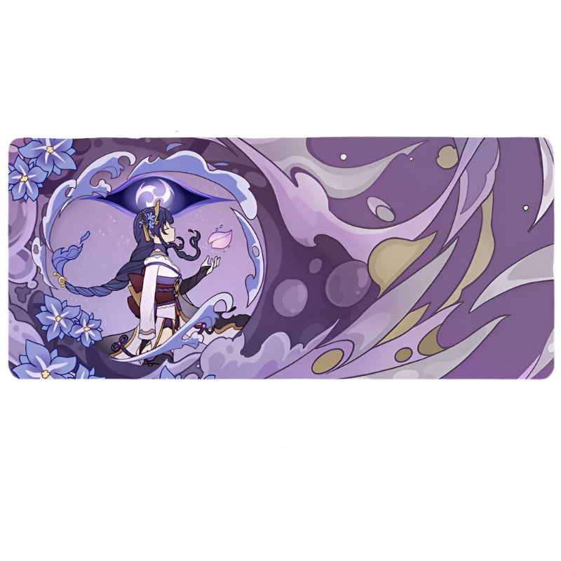 Genshin Impact Mouse Pad Non-slip Keyboard Desk Mat Mousepad
