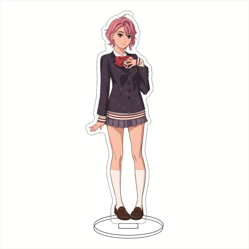 Dandadan Ayase Momo Takakura Ken 16cm Acrylic Stand Model