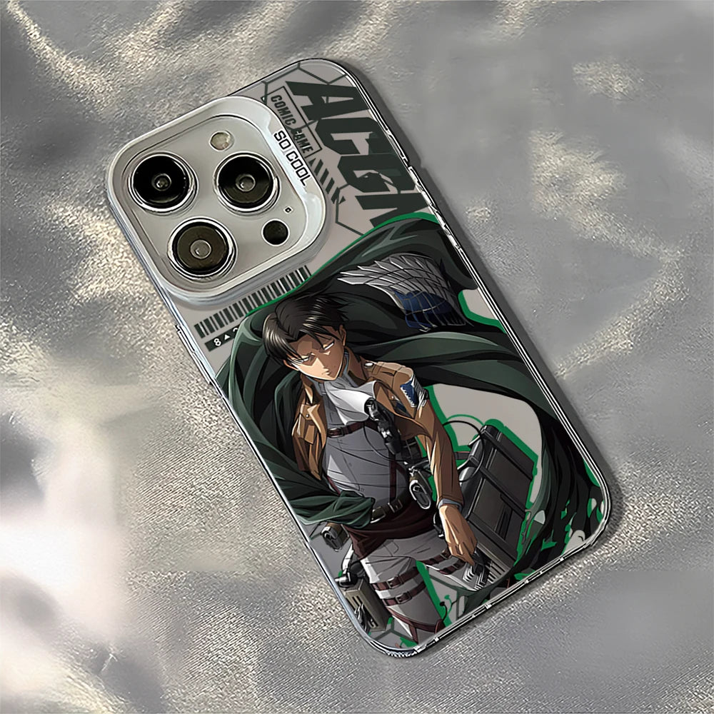 Levi-Ackerman For iPhone 11 12 13 14 15 16 Max Pro Plus Protective Phone Case