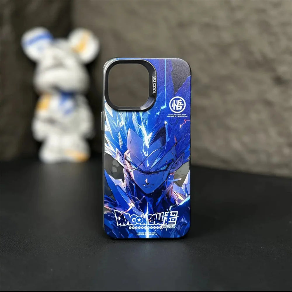 Dragon Ball Goku & Vegeta Phone Case for iPhone 16 15 14 13 12 11 Max Back Cover