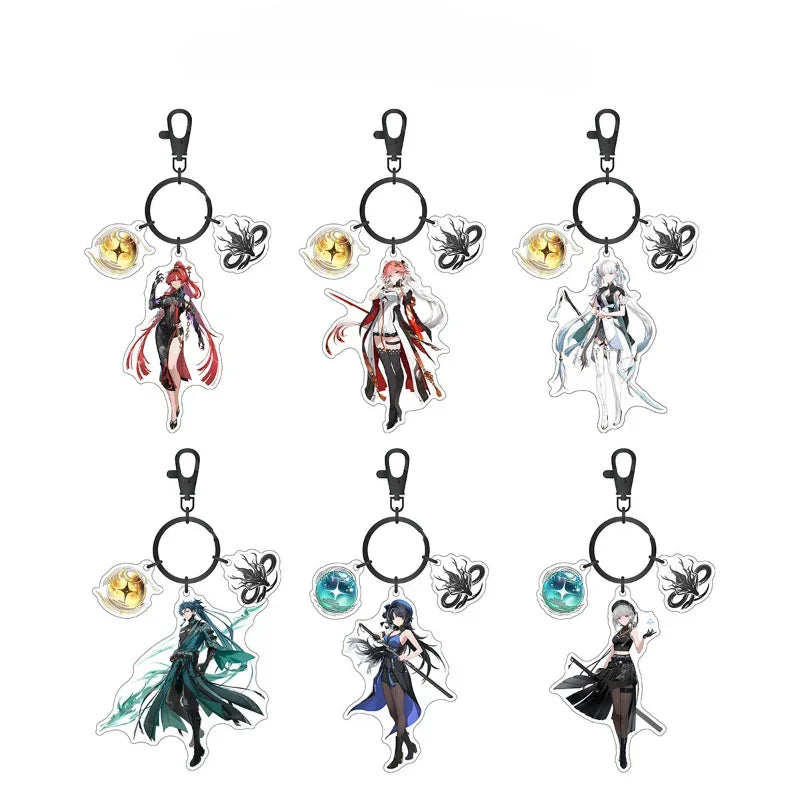 Wuthering Waves Keychain Acrylic Pendant Keychain