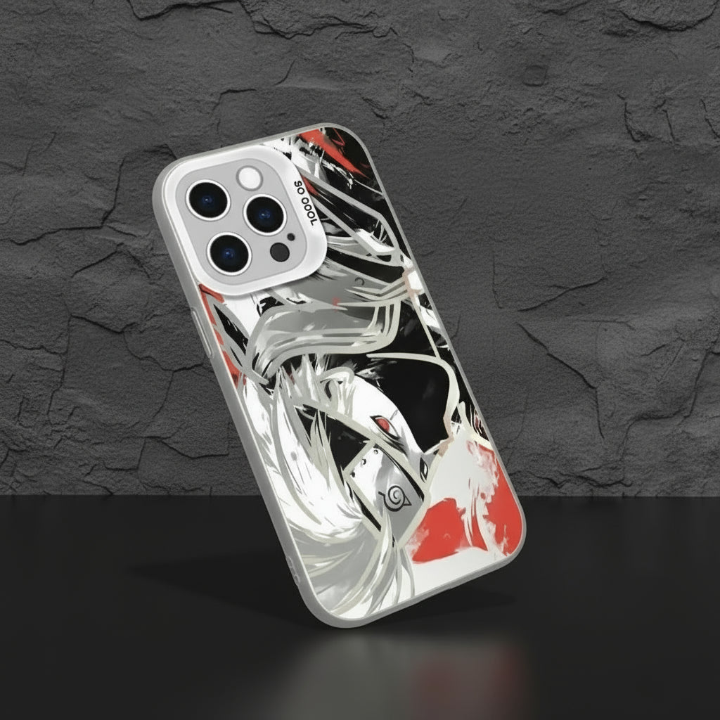 Naruto Sasuke Kakashi Phone Case for Apple iPhone 11 12 13 14 15 16 17 Pro Max Plus Air 3D NARUTO shockproof Cover