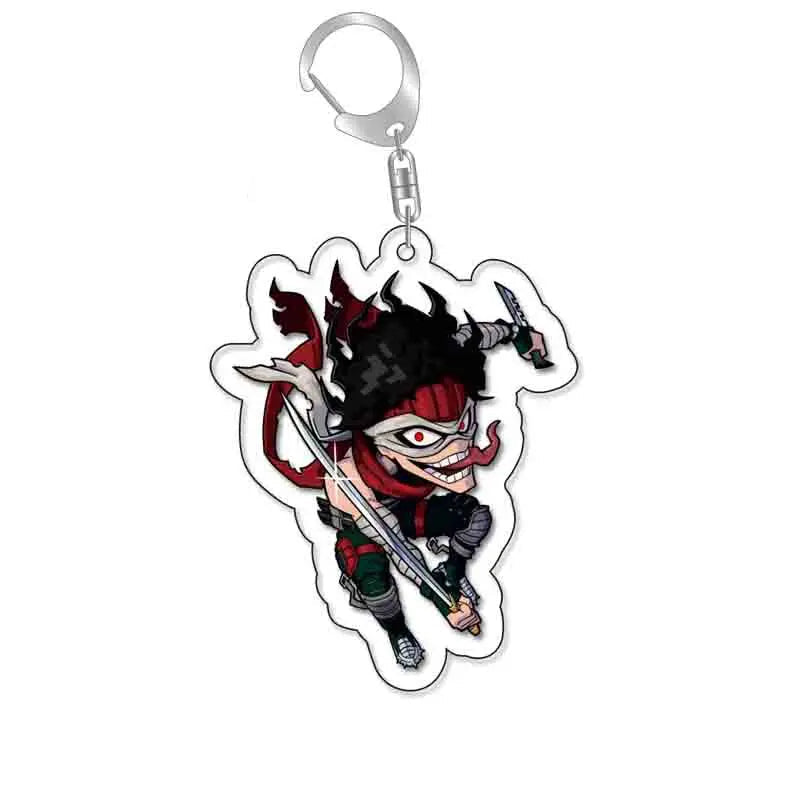 My Hero Academia Key Pendant Props Acrylic Keychains