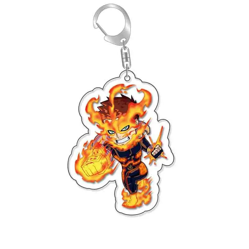 My Hero Academia Key Pendant Props Acrylic Keychains