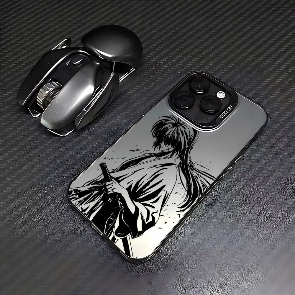 Rurouni Kenshin Phone Case For iPhone 15 14 13 Pro MAX Shockproof Back Cover
