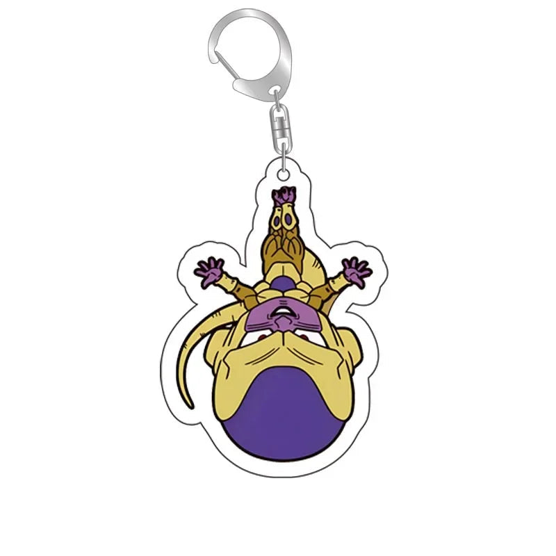 Dragon Ball Transparent Acrylic Double-Sided Printed Keychain