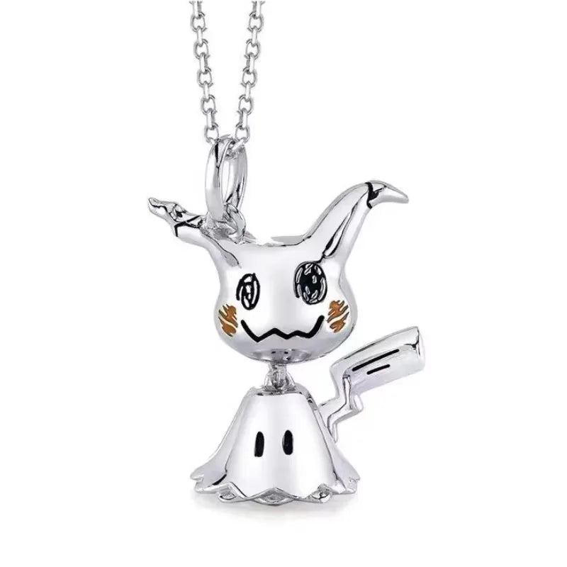 Pokemon Mimikyu Necklace For Man Woman Rock Punk Neck Chain
