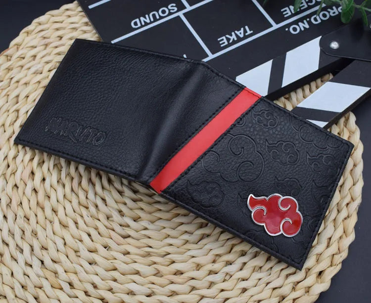 Akatsuki organization red cloud wallet