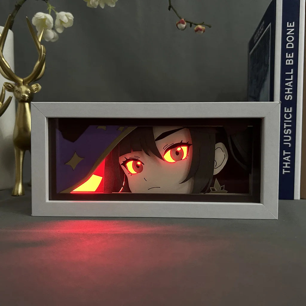 Genshin Impact Bedroom Room Night Light Box