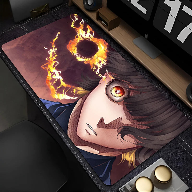 Blue Lock Mousepad PC Gamer Mouse Pad Laptop Gaming Desk Mat