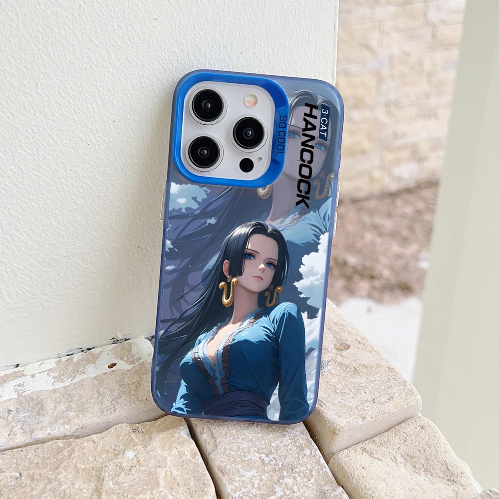 Boa Hancock Phone Case for iPhone 16 15 14 13 12 11 Mini Pro Max X XR XSMAX 8 7 Plus Anti Fall Matte Back Cover