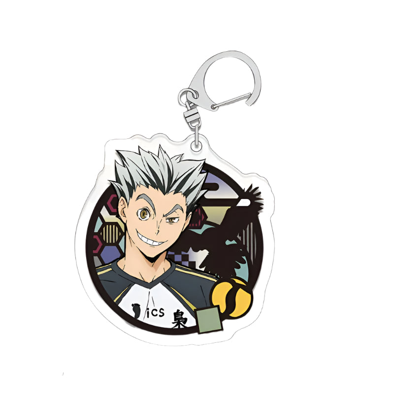 Haikyuu Acrylic Keychain Fashion Backpack Hanging Keychain