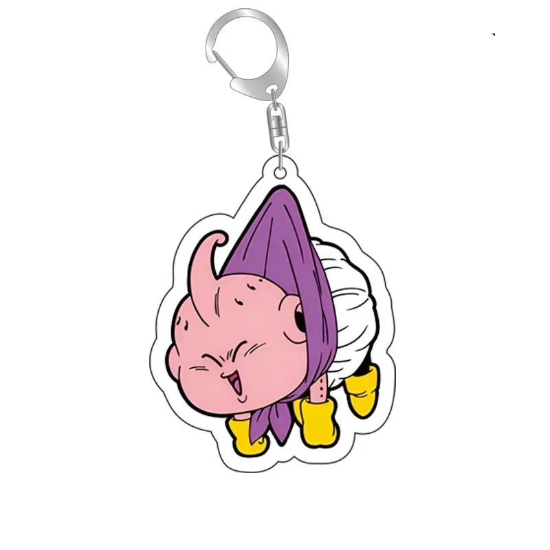 Dragon Ball Transparent Acrylic Double-Sided Printed Keychain
