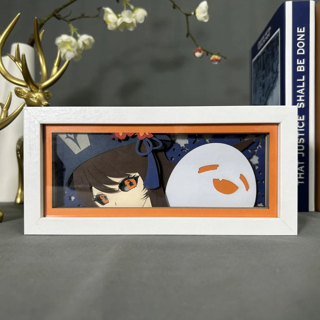 Genshin Impact Bedroom Room Night Light Box