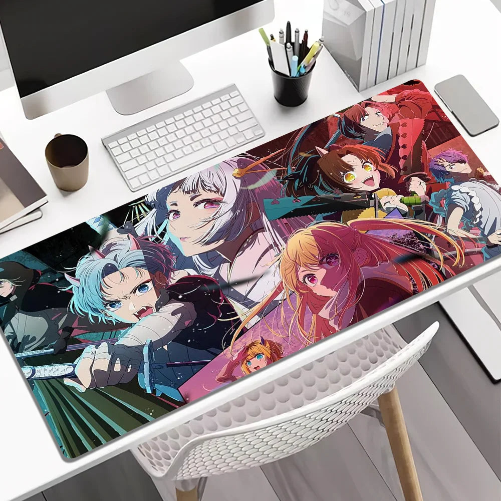 Oshi No Ko Mousepad Keyboard Mats Rubber PC Office Lartge Anti-slip DeskMat