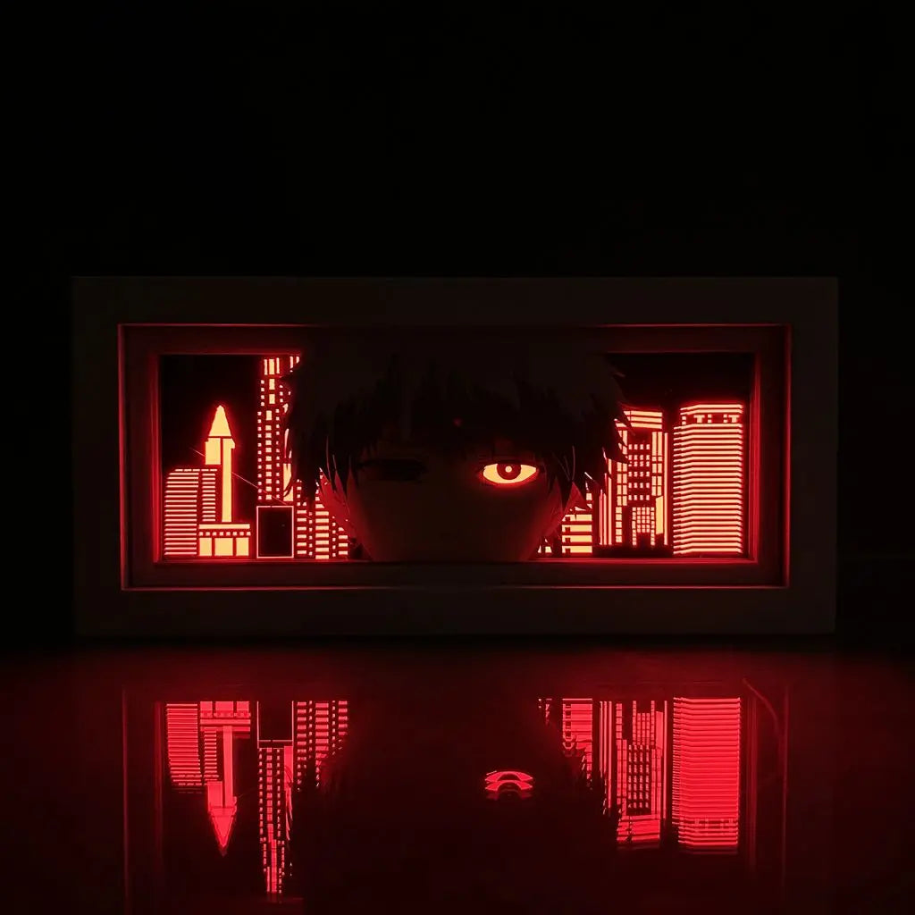 Kaneki Ken Bedroom Night Light 3D LED Light Box Room Decoration
