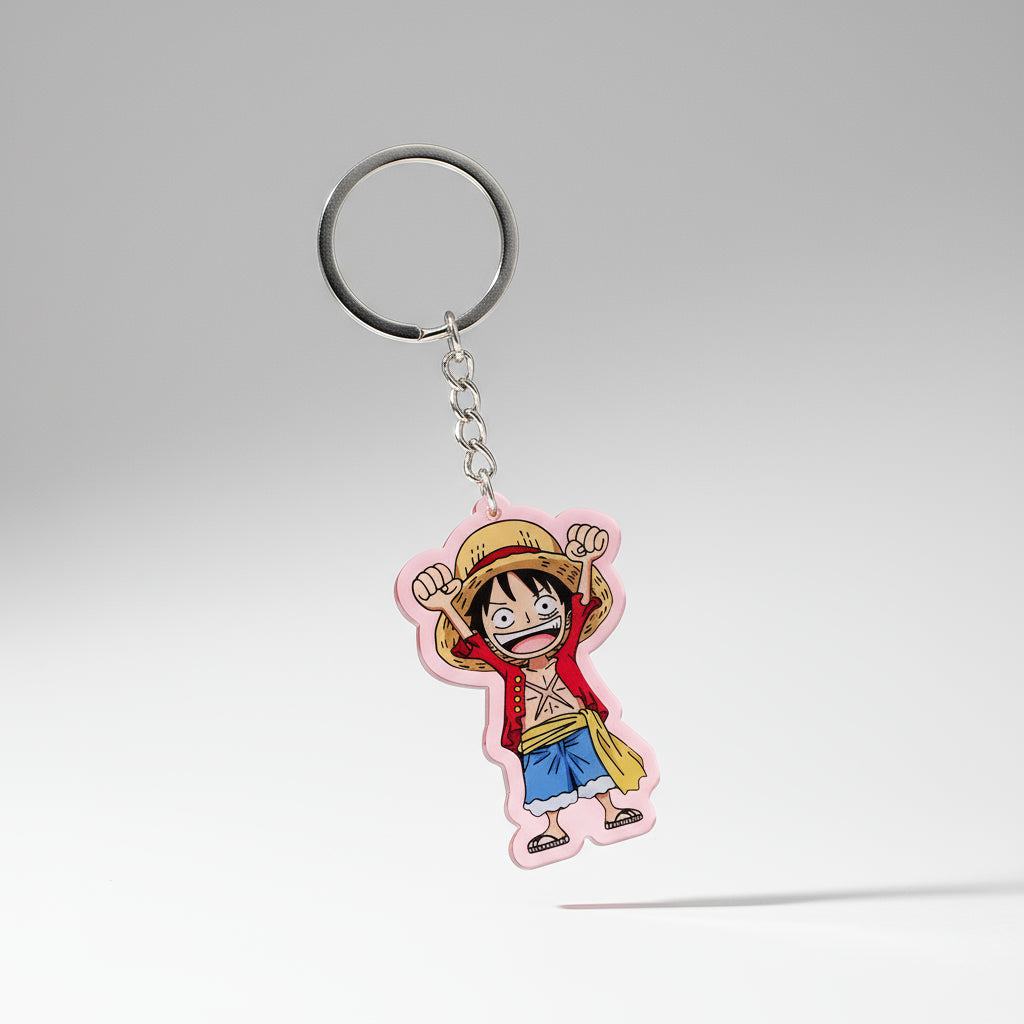 One Piece Acrylic Keychain