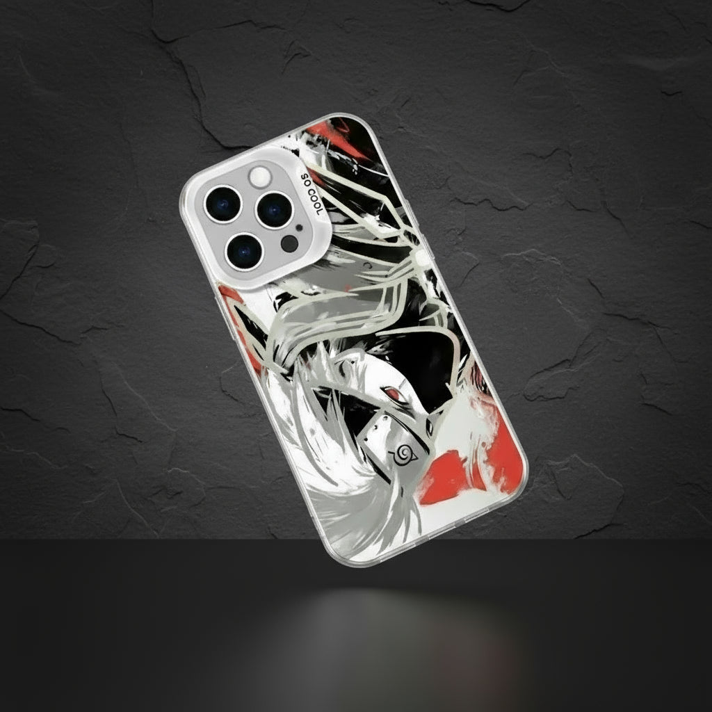 Naruto Sasuke Kakashi Phone Case for Apple iPhone 11 12 13 14 15 16 17 Pro Max Plus Air 3D NARUTO shockproof Cover