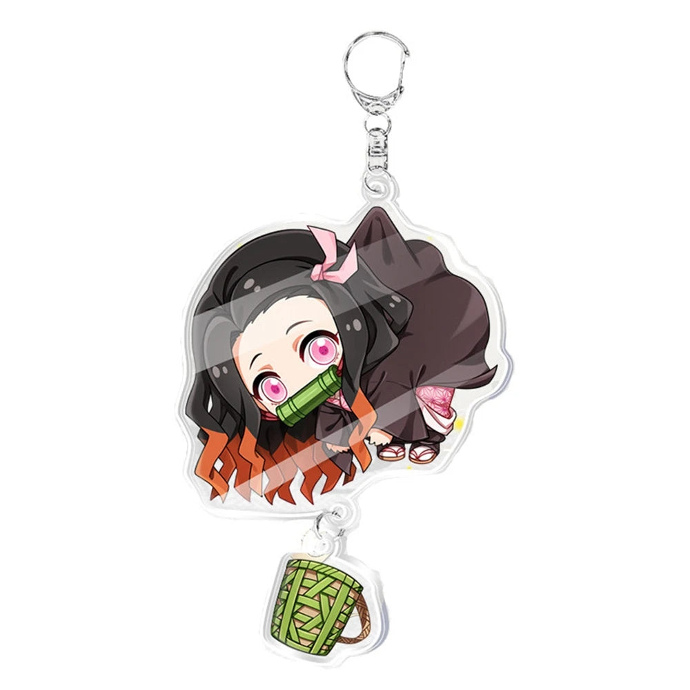 Kimetsu No Yaiba Blade of Ghost Kawaii Doll Keychain