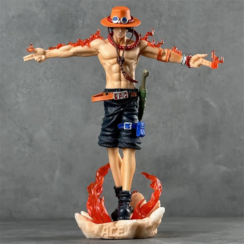 28cm Portgas D Ace PVC Action Figurine