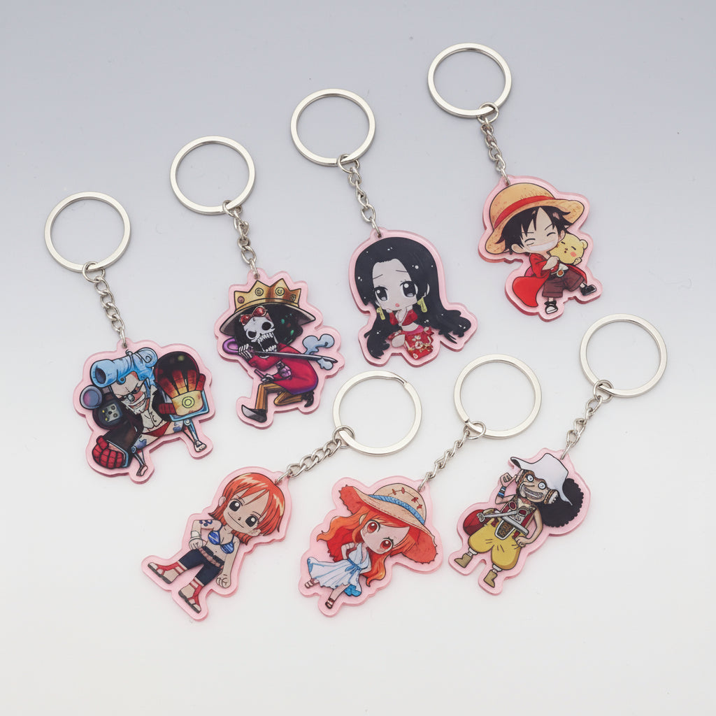 One Piece Acrylic Keychain