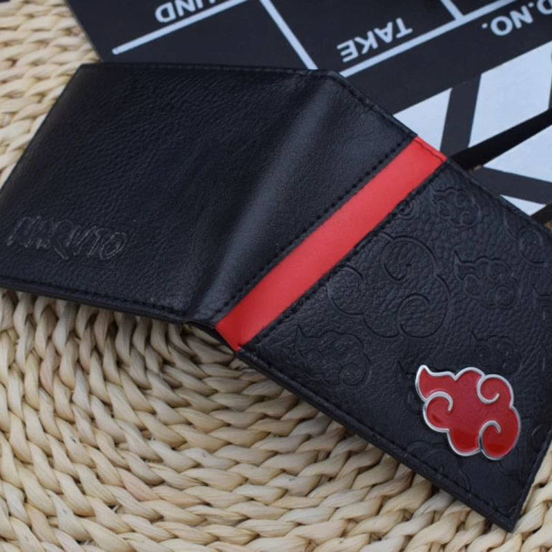 Akatsuki organization red cloud wallet