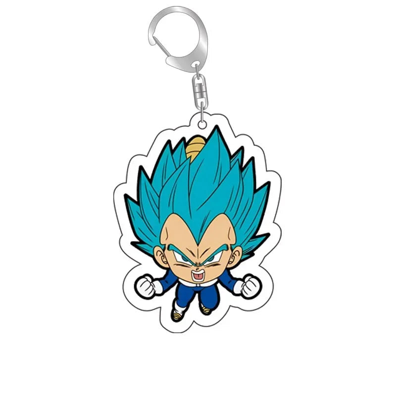 Dragon Ball Transparent Acrylic Double-Sided Printed Keychain