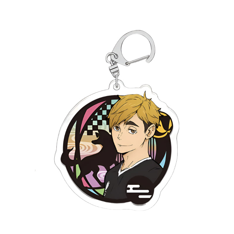 Haikyuu Acrylic Keychain Fashion Backpack Hanging Keychain