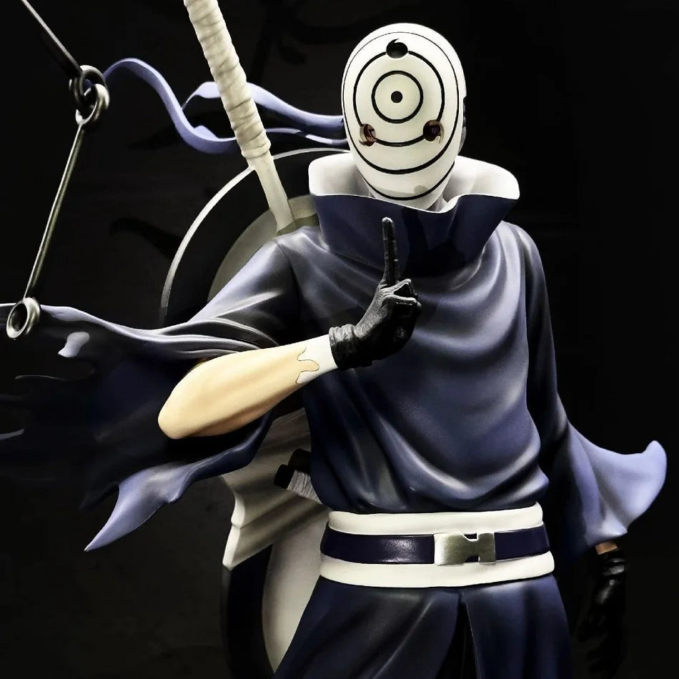 22cm Uchiha Obito Action Figures double headed Statue PVC Collection Figurine