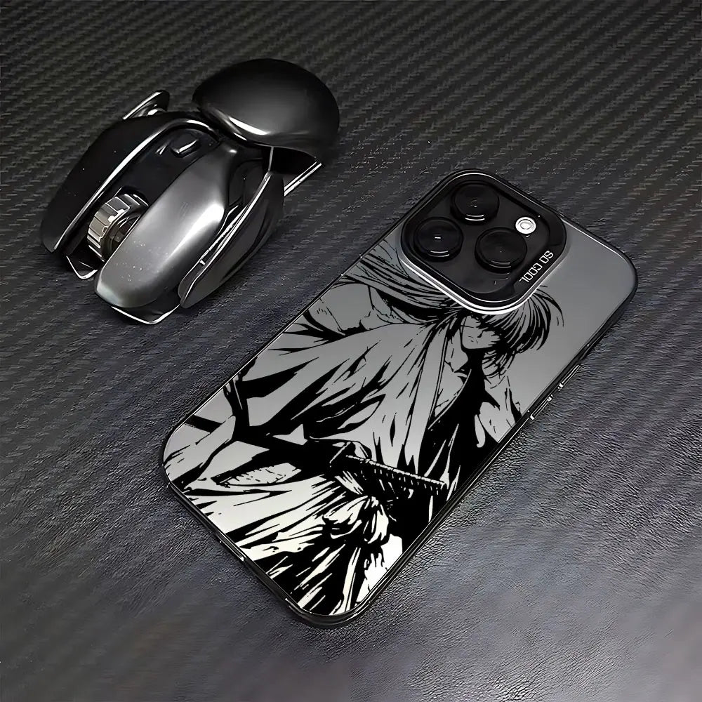 Rurouni Kenshin Phone Case For iPhone 15 14 13 Pro MAX Shockproof Back Cover