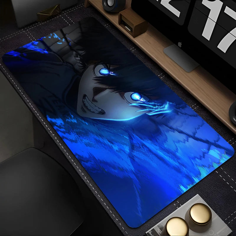 Blue Lock Mousepad PC Gamer Mouse Pad Laptop Gaming Desk Mat
