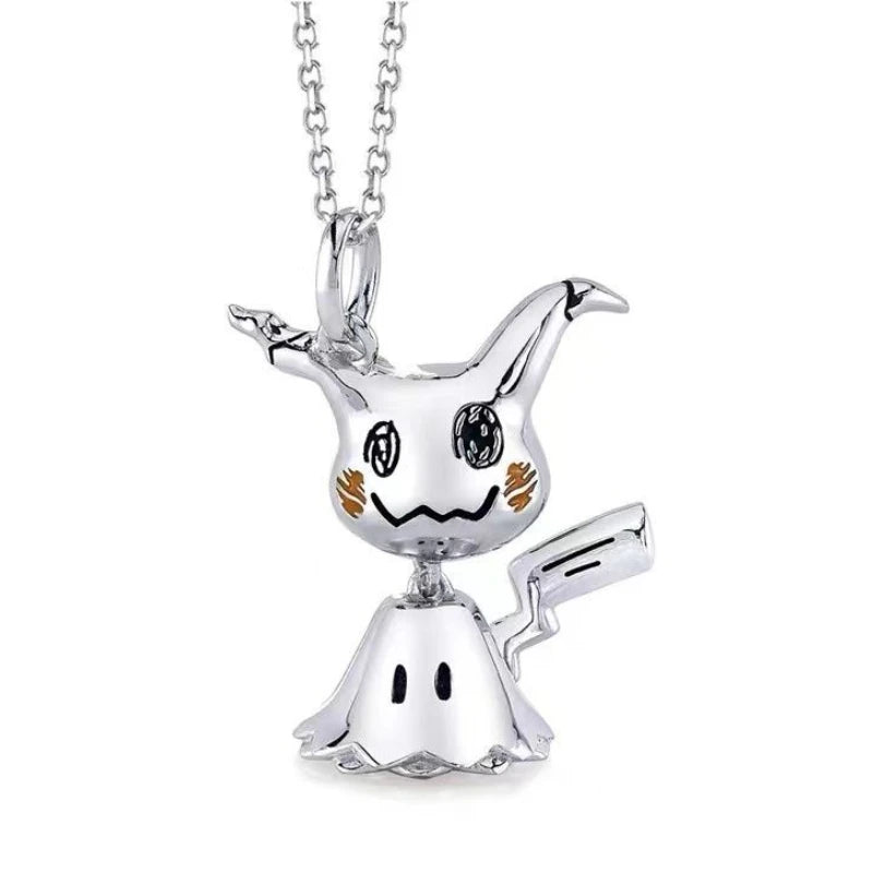 Pokemon Mimikyu Necklace For Man Woman Rock Punk Neck Chain