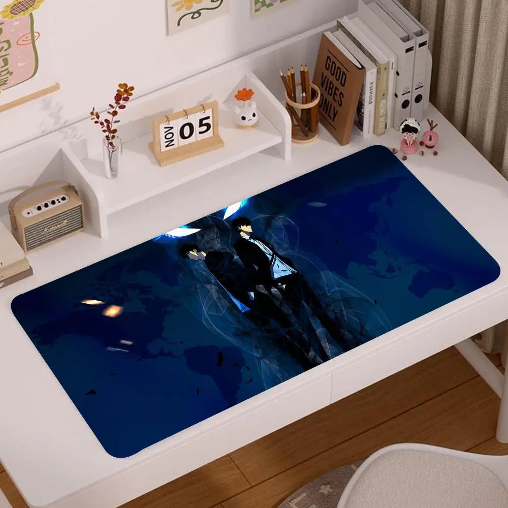 Solo Leveling Keyboard Leather Mouse Pad Anti-slip DeskMat