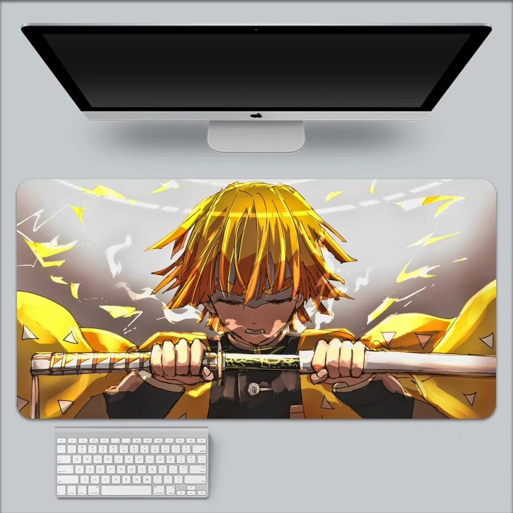 Zenitsu Agatsuma Large Gaming PC Keyboard DeskMat