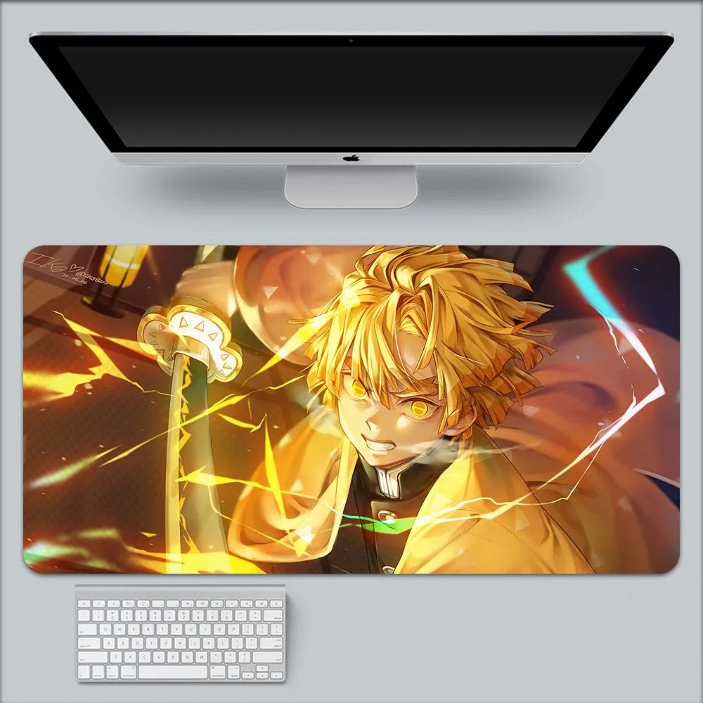 Zenitsu Agatsuma Large Gaming PC Keyboard DeskMat